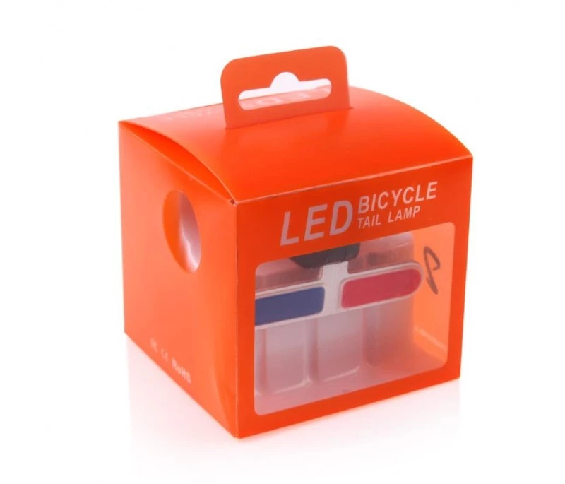 Ліхтар габаритний задній (Police) BC-TL5454 червоно-синій LED, USB, LTSS-026