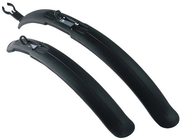 Комплект крыльев 24"-26" SIMPLA Classic SDE черные, MUD-19-01