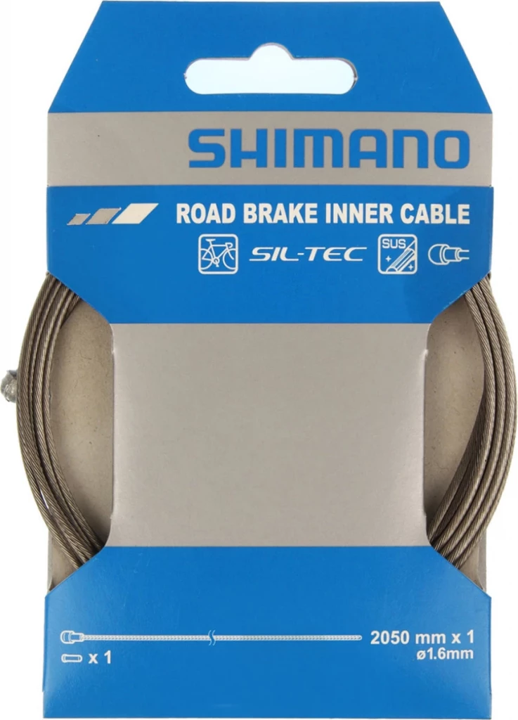 Трос тормозной Shimano шоссе 2050Х1.6мм, нержав. (1шт), Y80098320