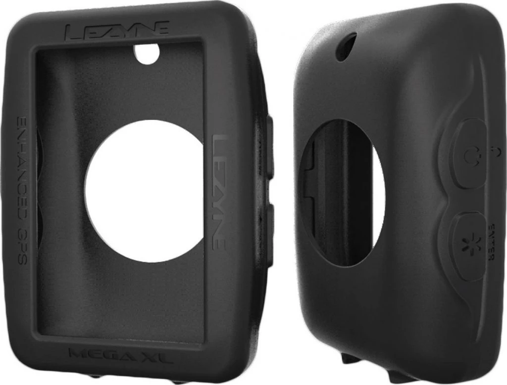 Чехол для велокомпьютера Lezyne MEGA XL GPS COVER черныйY13