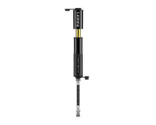 Насос ручной Lezyne Pocket Drive HV, 160 PSI/11 Bar, черный Y14, 4710582540318