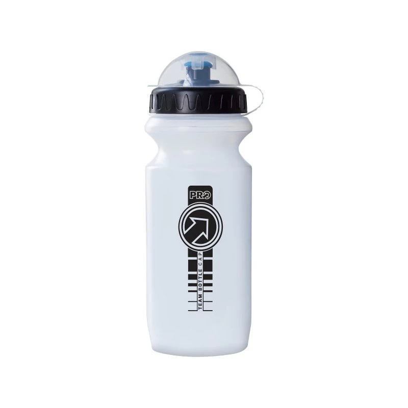 Фляга PRO TEAM 600ml, прозрачная с колпачком, PRBT0036