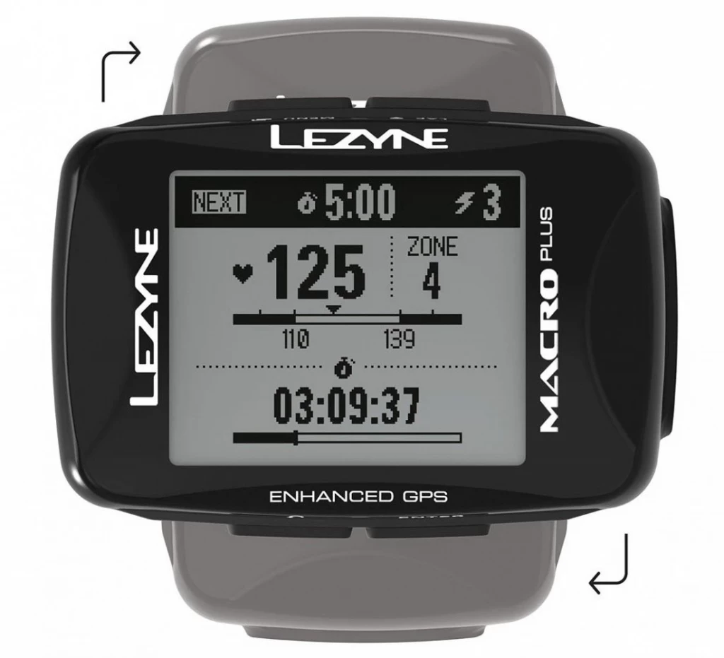 Велокомп'ютер Lezyne  Macro Plus GPS чорний Y13 (4712806 002770)