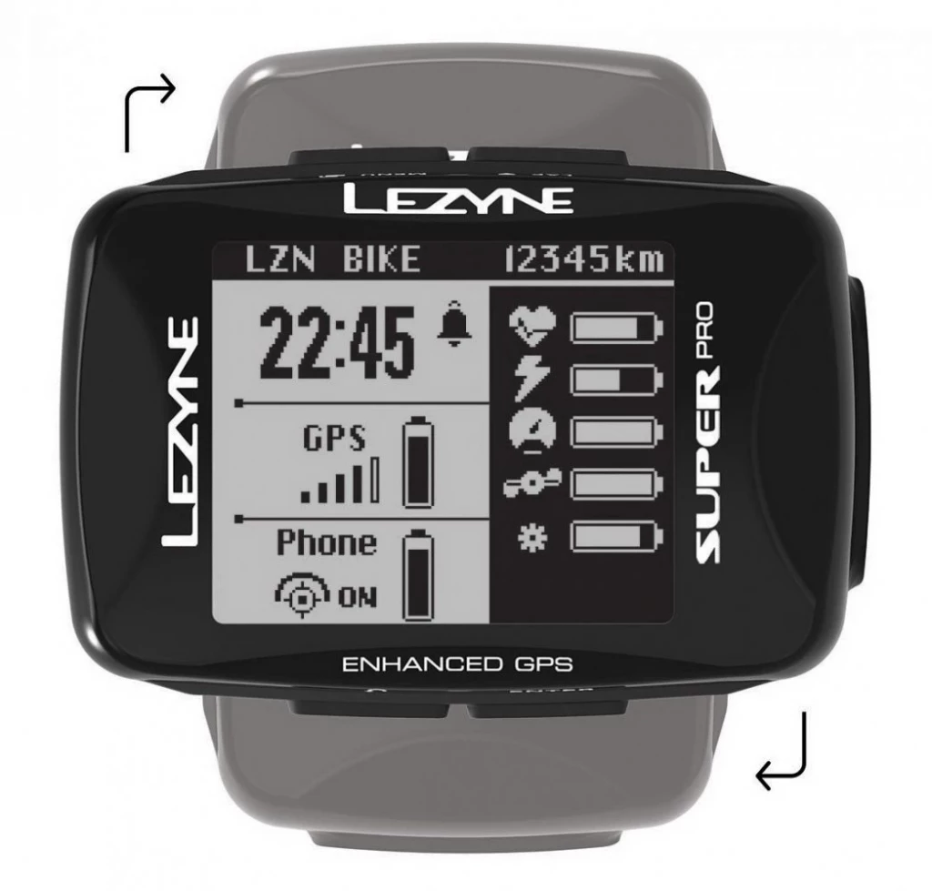 Велокомпьютер Lezyne Super PRO GPS Smart Loaded черный Y13 (4712806 003715)