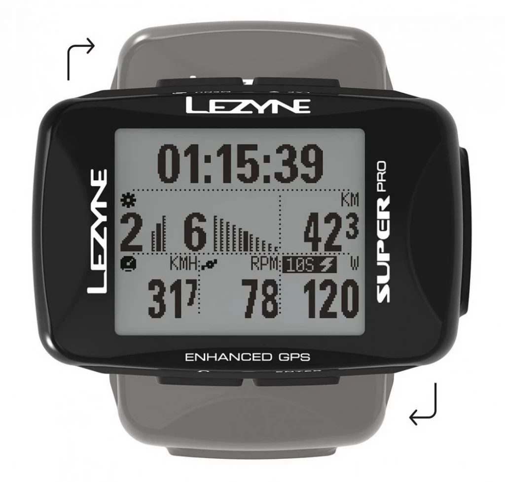 Велокомпьютер Lezyne Super PRO GPS Smart Loaded черный Y13 (4712806 003715)