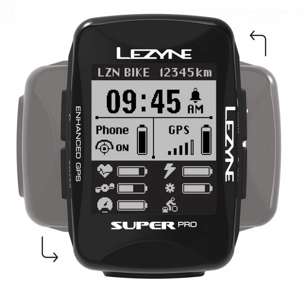 Велокомпьютер Lezyne Super PRO GPS Smart Loaded черный Y13 (4712806 003715)