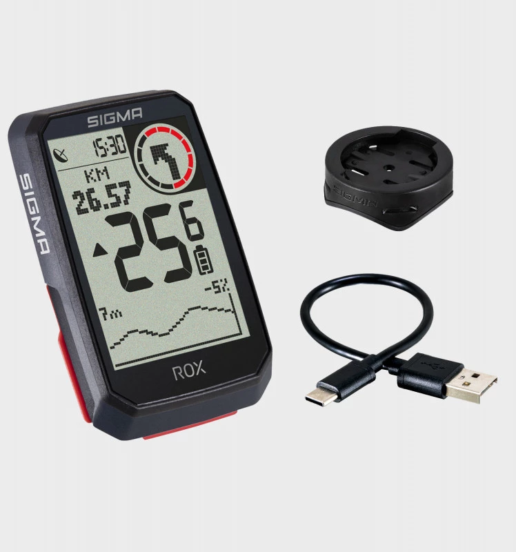 Велокомпьютер Sigma Sport ROX 4.0 Black, SD01060
