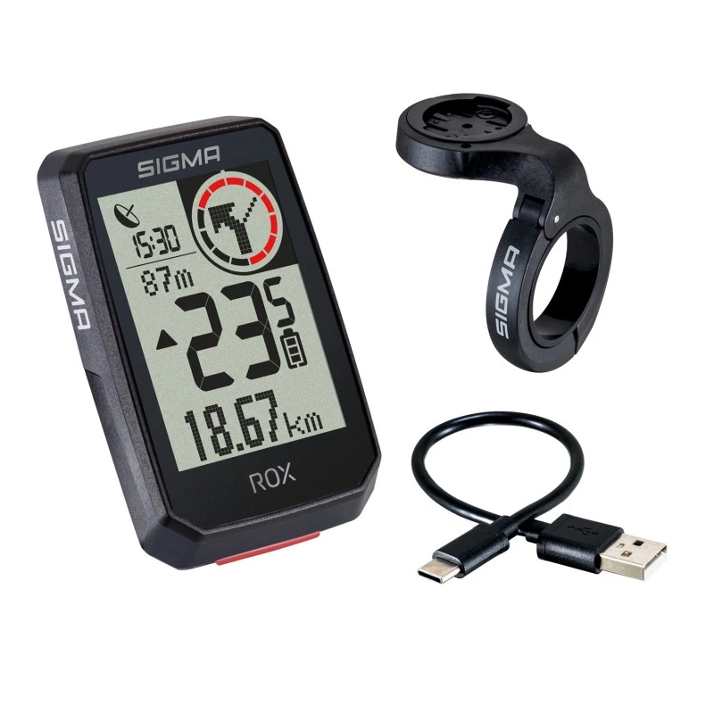 Велокомпьютер Sigma Sport ROX 2.0 Top Mount Black, SD01052