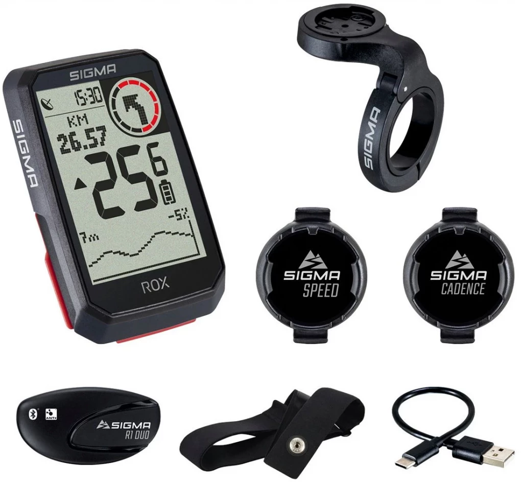 Велокомпьютер Sigma Sport ROX 4.0 Sensor Set Black, SD01064