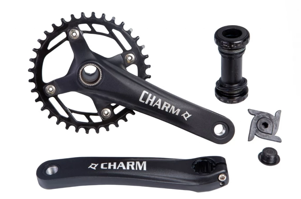 Шатун AL L170мм 36T черн. PROWHEEL CHARM-36-TT с интегрирован. осью, CHW-268