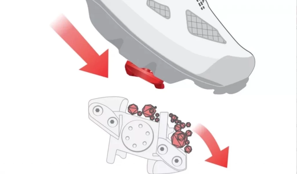 Контактные педали TIME ATAC XC 4 XC/CX pedal, including ATAC Easy cleats, Black, 00.6718.010.000
