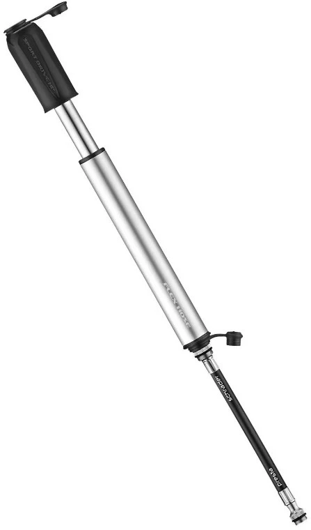 Насос ручной Lezyne  SPORT DRIVE HV-S 90psi (6.2 bar) ABS Flex Hose серебряный, 4712805 978113