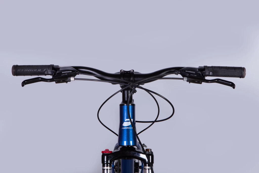 Велосипед AL 27.5" Formula MOTION DD FR рама-16" сине-черный 2025, OPS-FR-27.5-252